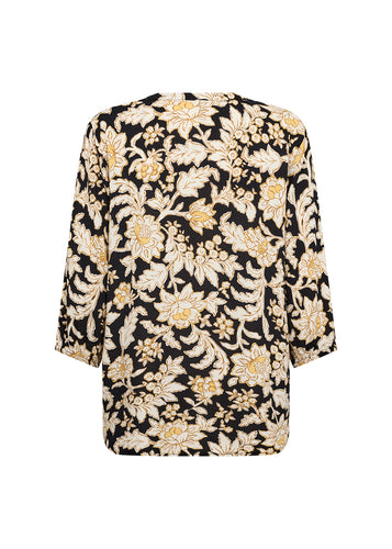 40754 - Floral Print Blouse - Soya Concept