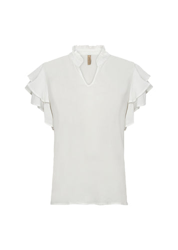 40770 - White Blouse - Soya Concept
