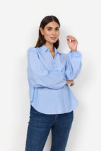 Load image into Gallery viewer, 40975 - Blue Blouse with Buttons - Soya Concept