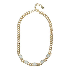 Alora White Opal Necklace - Knight & Day