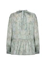 Load image into Gallery viewer, 41005 - Bow detail Blouse - Green - Soya Concept