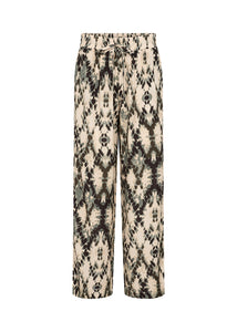 41083 - Printed Straight-Leg Pants - Soya Concept