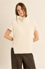 Load image into Gallery viewer, Cream Knit Vest - Molly Bracken