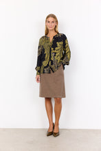 Load image into Gallery viewer, Olive Floral Blouse - SoyaConcept