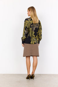 Olive Floral Blouse - SoyaConcept
