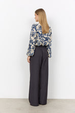 Load image into Gallery viewer, Navy Pattered Shirt - Soya Concept