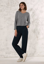 Load image into Gallery viewer, 322386- Grey V- Neck Jumper - Cecil