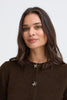 Flower Button Cardigan - B. Young