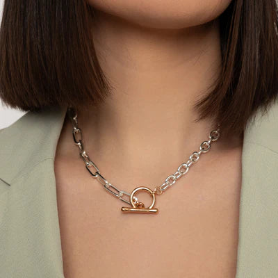 Brianna Mixed Metal Necklace - Knight & Day