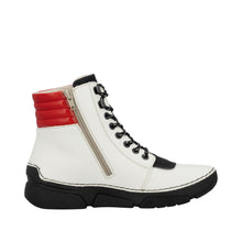 Load image into Gallery viewer, Geometric Lace-Up Boots - Rieker