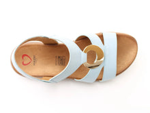 Load image into Gallery viewer, Trace - Blue Sandals - Heavenly Feet