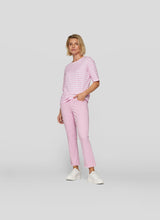 Load image into Gallery viewer, 122350 - Pink &amp; White Striped T-shirt- Rabe