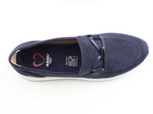 Load image into Gallery viewer, Ciara - Navy Loafer - Heavenly Feet