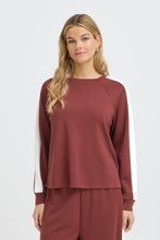Load image into Gallery viewer, Red With White Contrast Sweatshirt