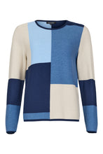 Load image into Gallery viewer, Blue Pattern Pullover - SUNDAY