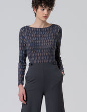 Load image into Gallery viewer, Dark Grey Wide Pants with Waist Button- Surkana