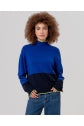 Load image into Gallery viewer, Contrast Turtle Neck Jumper - Surkana