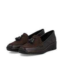 Load image into Gallery viewer, Brown Leather Loafer - Rieker