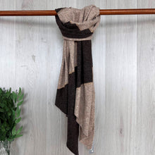 Load image into Gallery viewer, 2 Tone Wool Scarf