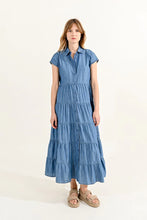 Load image into Gallery viewer, 414- Denim Smock Dress - Molly Bracken