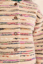Load image into Gallery viewer, Ladies Woven Jacket Off White - Molly Bracken