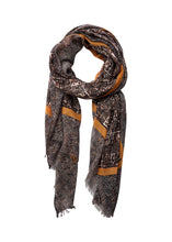 Load image into Gallery viewer, 51226- Taffy Scarf Brown- Soya Concept