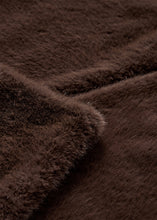 Load image into Gallery viewer, Chocolate Brown Long Faux Fur Scarf - Soya Concept
