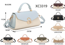 Load image into Gallery viewer, Cross Body Bag with Gold Clasp