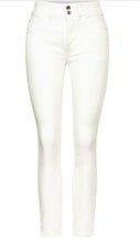 Load image into Gallery viewer, 377746- York High Waist Slimfit Jeans- Off White