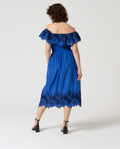 623 - Skirt with Embroidery Detail - Surkana