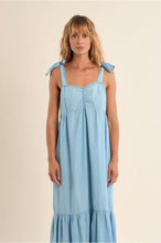 Load image into Gallery viewer, Light Blue Denim Woven Dress- Molly Bracken