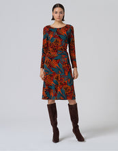 Load image into Gallery viewer, MIDI Dress with Gathered Waist - Surkana