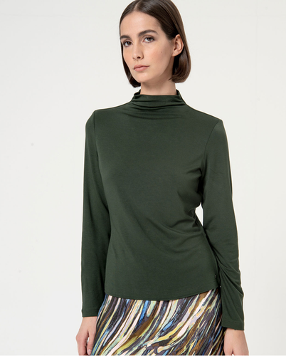 013 - Forest Green Long Sleeve Top - Surkana