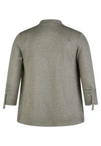 121222 - Green Knit Cardigan - Rabe