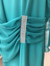 Load image into Gallery viewer, V329- Ciara Dress - Jade - Via Veneto