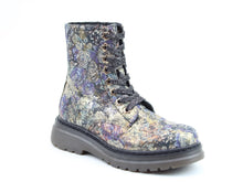 Load image into Gallery viewer, Eva Floral Purple Boot - Heavenly Feet