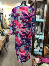 Load image into Gallery viewer, V344 - Buckle Dress - Garnet - Via Veneto