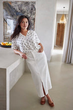 Load image into Gallery viewer, 3491- Polka Dot Blouse - Fransa