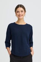 Load image into Gallery viewer, Navy Pullover - Fransa
