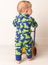 Load image into Gallery viewer, Maple the Dino Zip Up Romper - Blade &amp; Rose