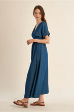 Load image into Gallery viewer, Dark Blue Denim Woven Dress- Molly Bracken
