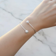 Load image into Gallery viewer, Silver Pebbles Bangle - Yvonne Bolger Jewellery
