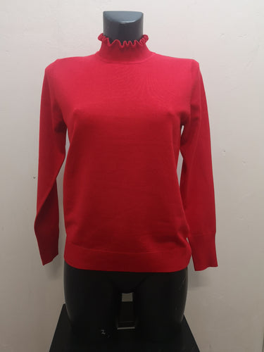 6258 - Cherry Red Pullover - Sunday