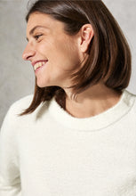 Load image into Gallery viewer, 303033- Vanilla White Featheryarn Roundneck Jumper - Cecil