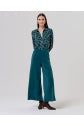 Load image into Gallery viewer, Teal Green Print Shirt - Surkana