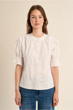 Load image into Gallery viewer, White Woven Blouse - Molly Bracken