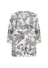 Load image into Gallery viewer, Carli (2) Navy Combination Shirt - Soya Concept
