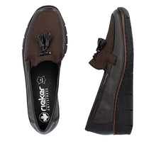 Load image into Gallery viewer, Brown Leather Loafer - Rieker