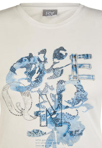 213300 - Denim Love Embellished T-Shirt - Rabe