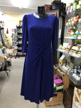 Load image into Gallery viewer, 78700- Royal Blue Knot Detail Dress - Tia